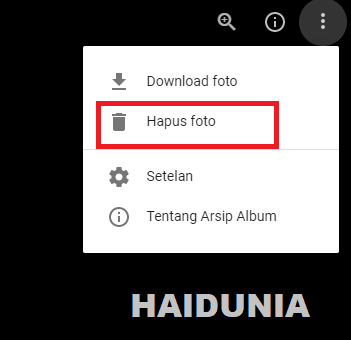 cara menghapus foto profil akun google gmail