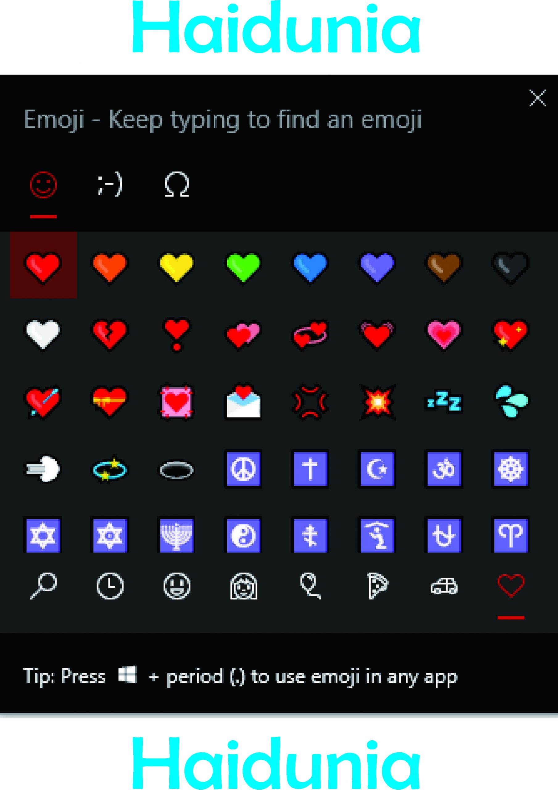 Cara Memunculkan Emoji di PC
