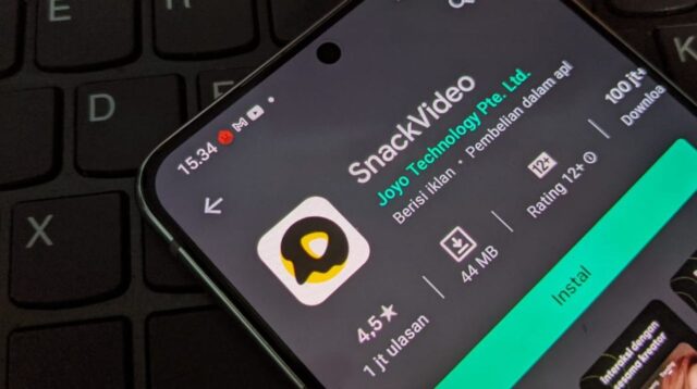 cara menghapus postingan video snack video