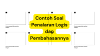 Contoh Soal Penalaran Logis dan Pembahasannya