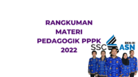 Rangkuman materi pedagogik PPPK 2022