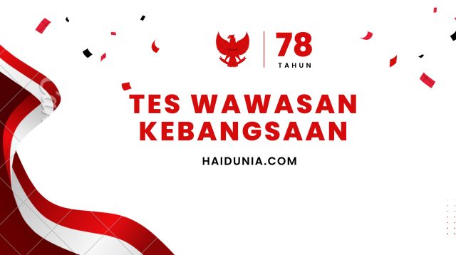 Contoh soal wawasan kebangsaan