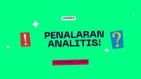 Soal penalaran analitis dan jawabannya Soal penalaran analitis dan jawabannya