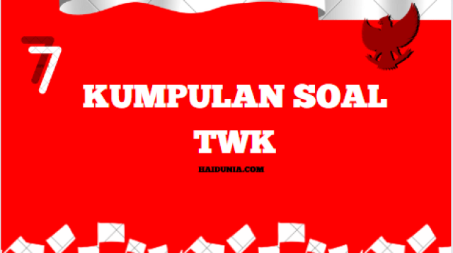 kumpulan soal twk dan pembahasan pdf